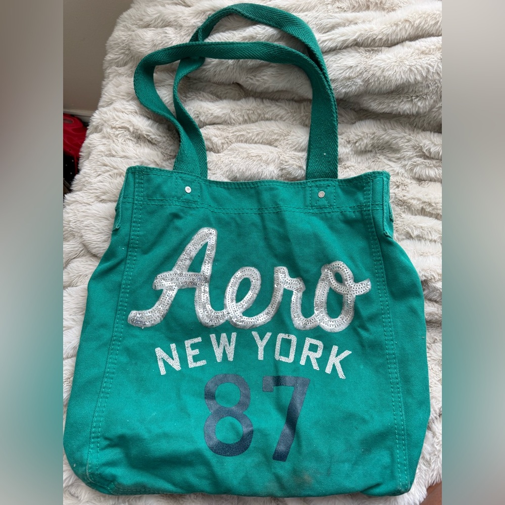 Green Aeropostale Tote